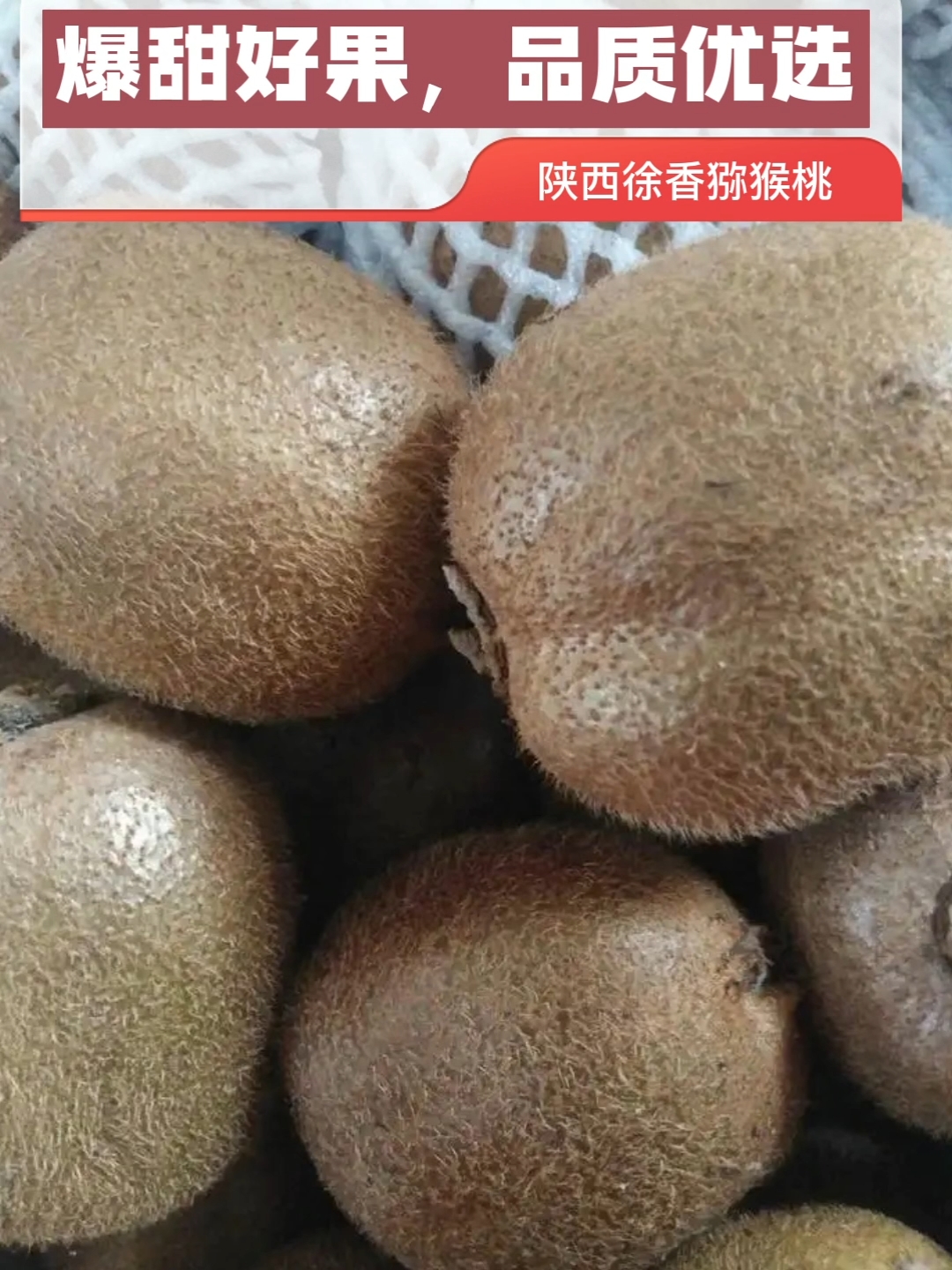 陕西绿心猕猴桃产地直供新鲜水果奇异果徐香猕猴桃包邮